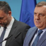 Banja Luka: Zajednička konferencija Milorada Dodika i Emedina Konakovića, novog minista vanjskih poslova
