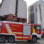 Banja Luka: Vatrogasci se bore s požarom u zgradi Elektrokrajine