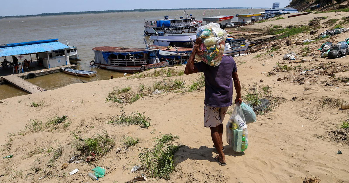 brazil amazon vrucine toplotni val suša