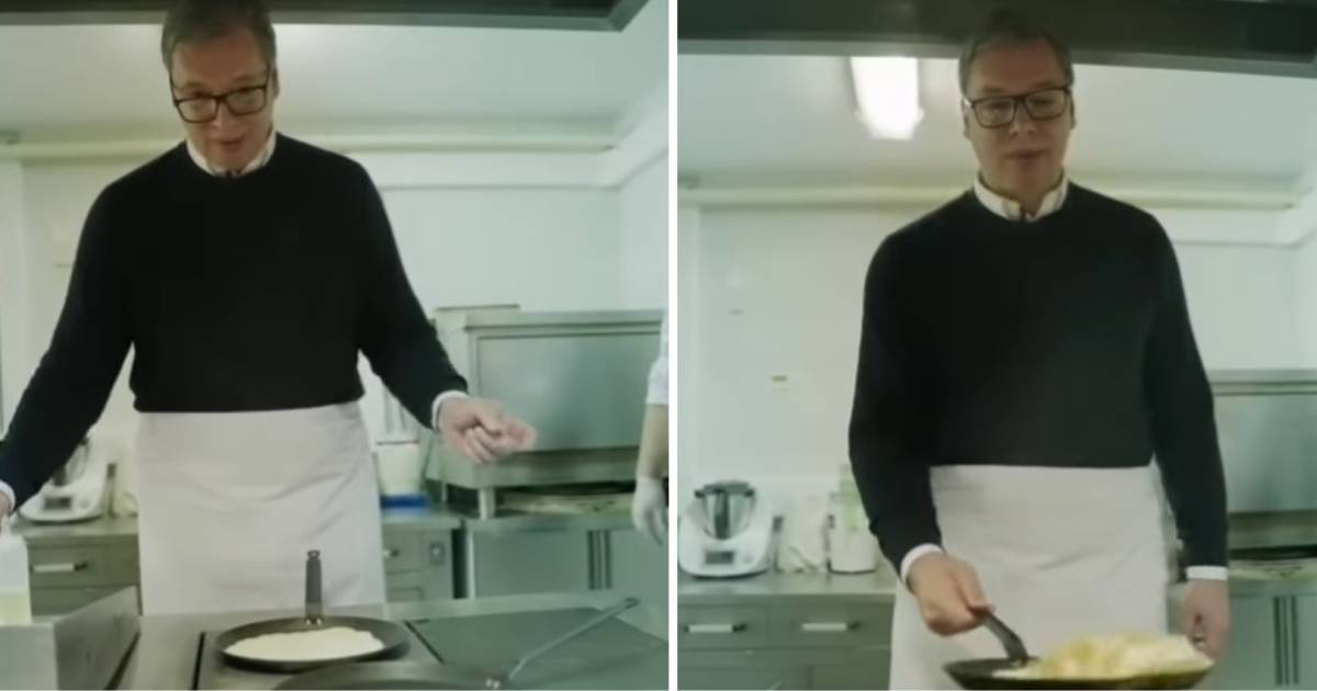 aleksandar vucic kuhar palacinke