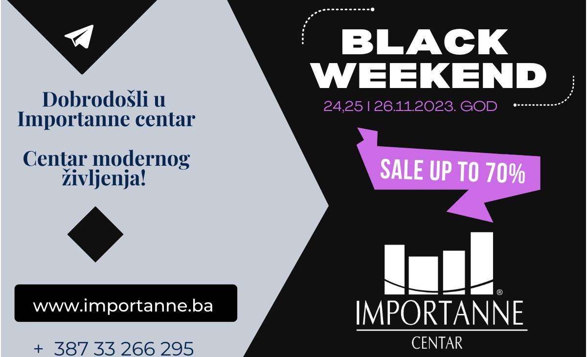 black weekend importanne