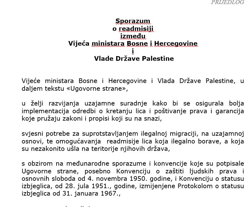sporazum bih i palestine
