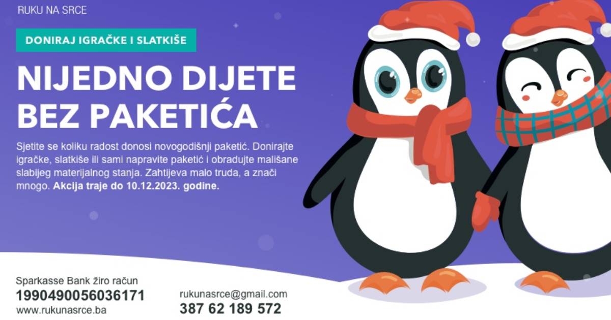 ruku na srce paketici