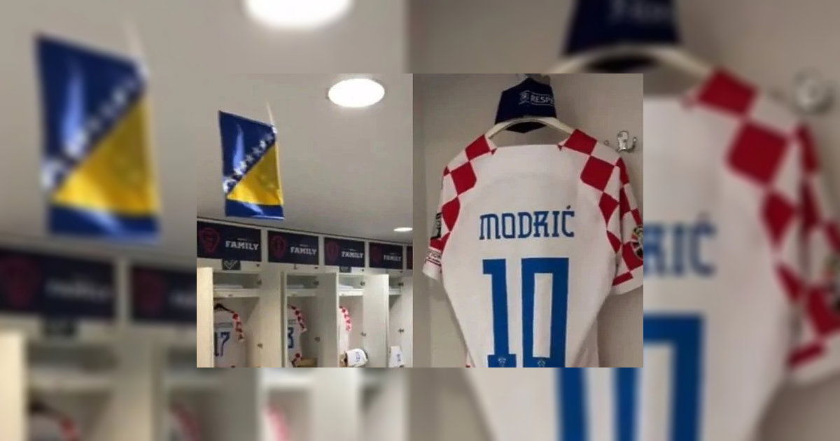 Zastava BiH u svlačionici na Maksimiru