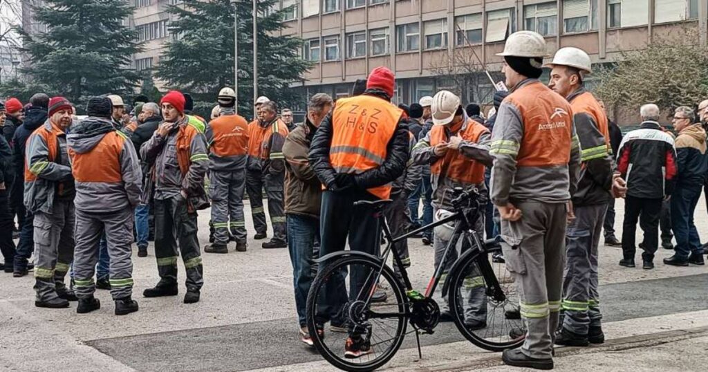 arcelor mital strajk radnici