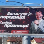 Bilbord gradonačelnika Banja Luke