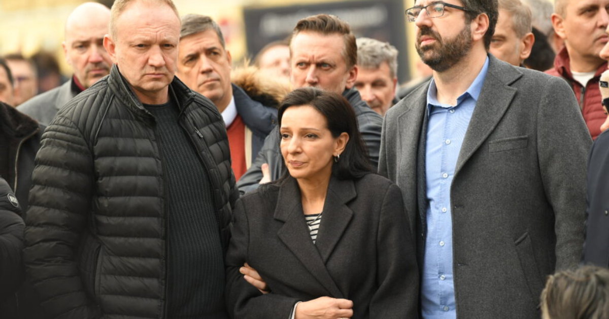 marinika tepić protest
