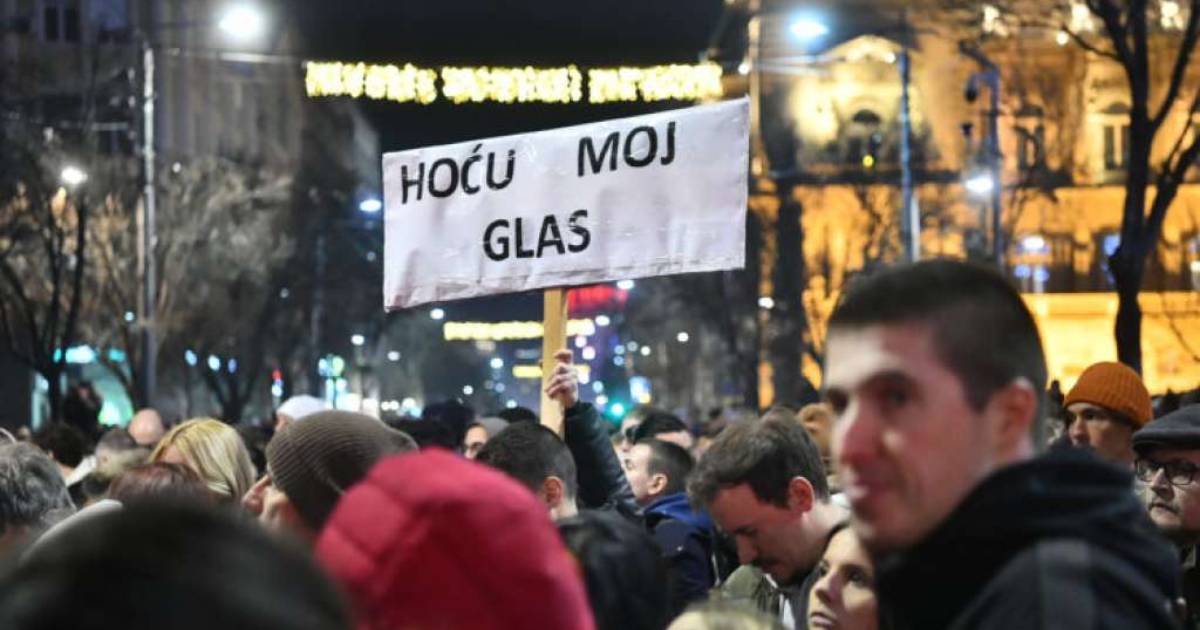protesti beograd pokradeni izbori