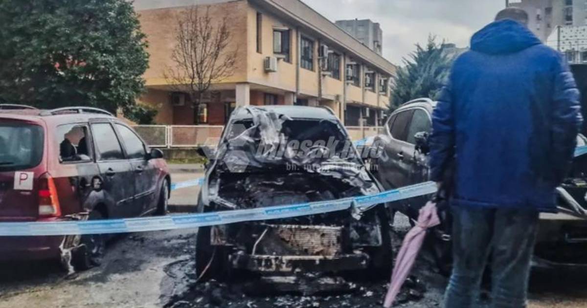 zapaljen automobil mostar