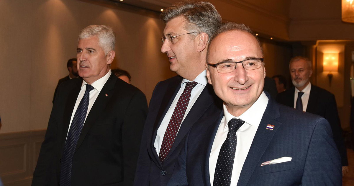 Čović, Plenković i Grlić-Radman