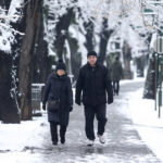 Prvi ovogodišnji snijeg zabijelio Vilsonovo šetalište u Sarajevu