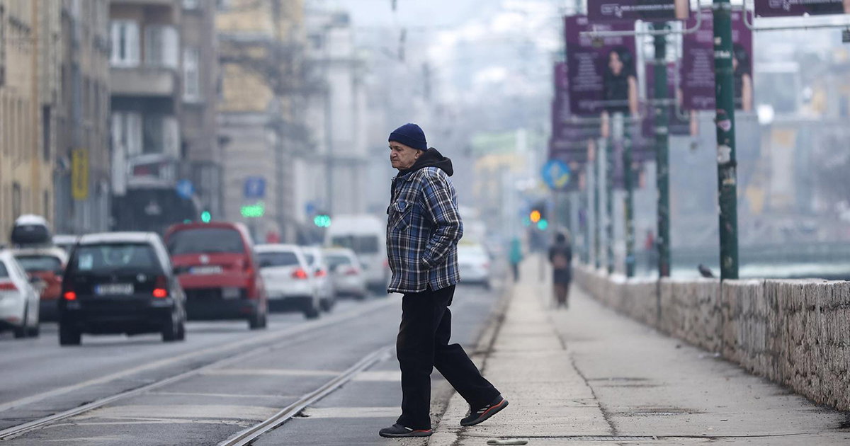 Hladno vrijeme u Sarajevu
