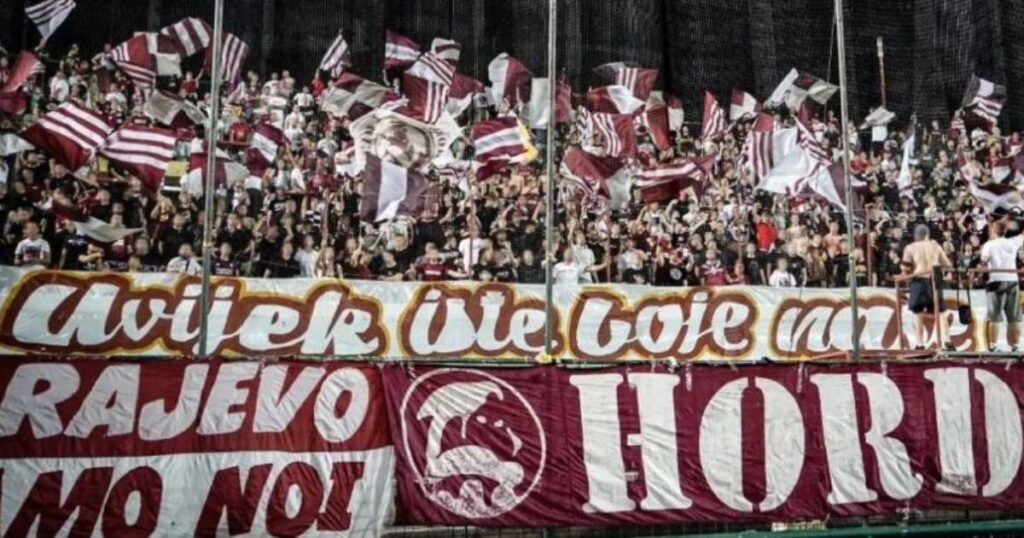 FK Sarajevo izrazilo nezadovoljstvo zbog nemogućnosti dolaska navijača u Doboj
