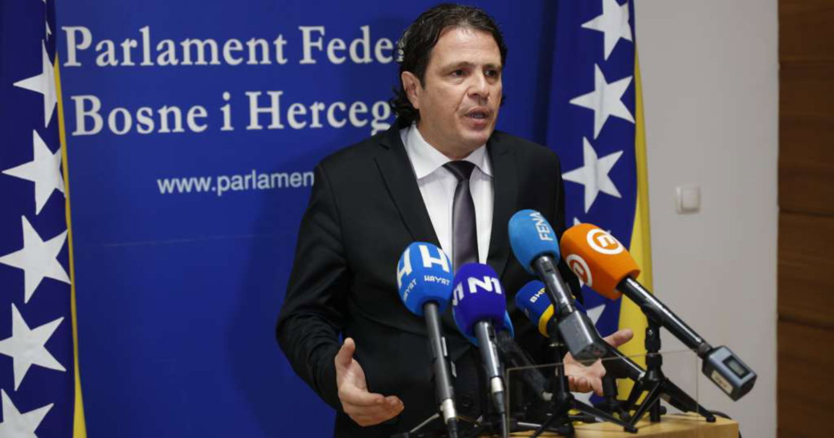 Toni Kraljević, ministar finansija u Vladi Federacije Bosne i Hercegovine