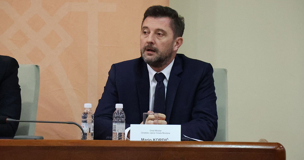 mario kordić gradonačelnik mostara