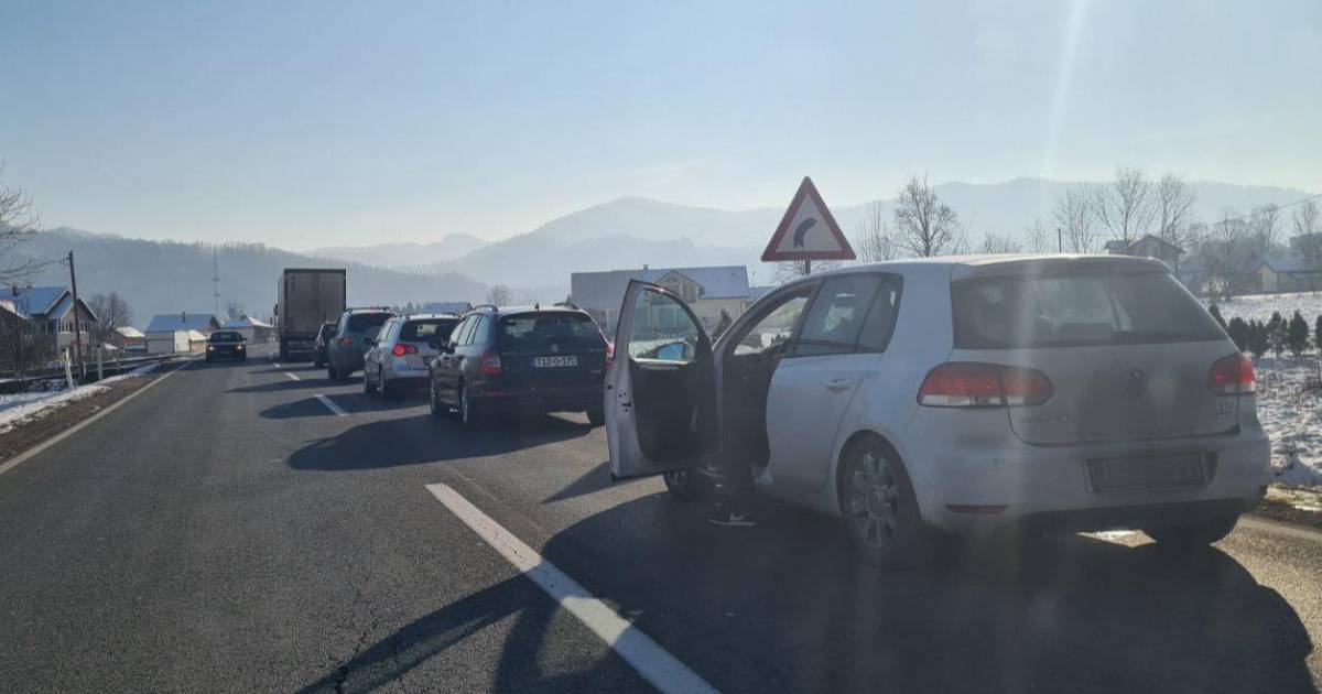 nesreca kolona maglaj