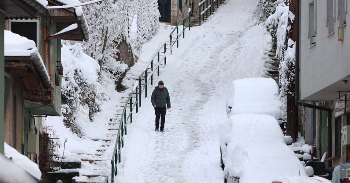 snijeg sarajevo