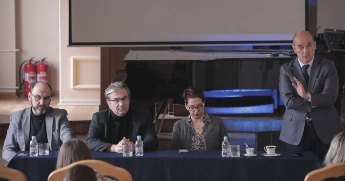 zgrada muzicke akademije projekat