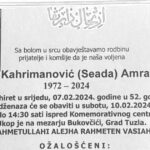 amra kahrimanovic dzenaza