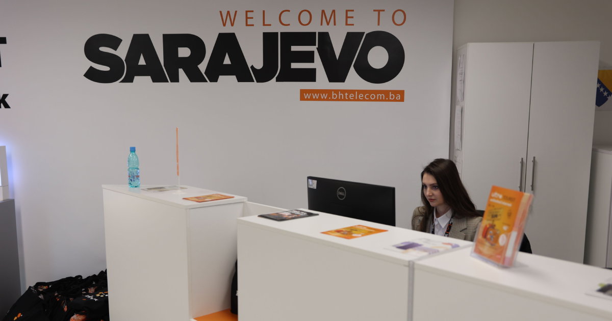 bh telecom na aerodromu sarajevo