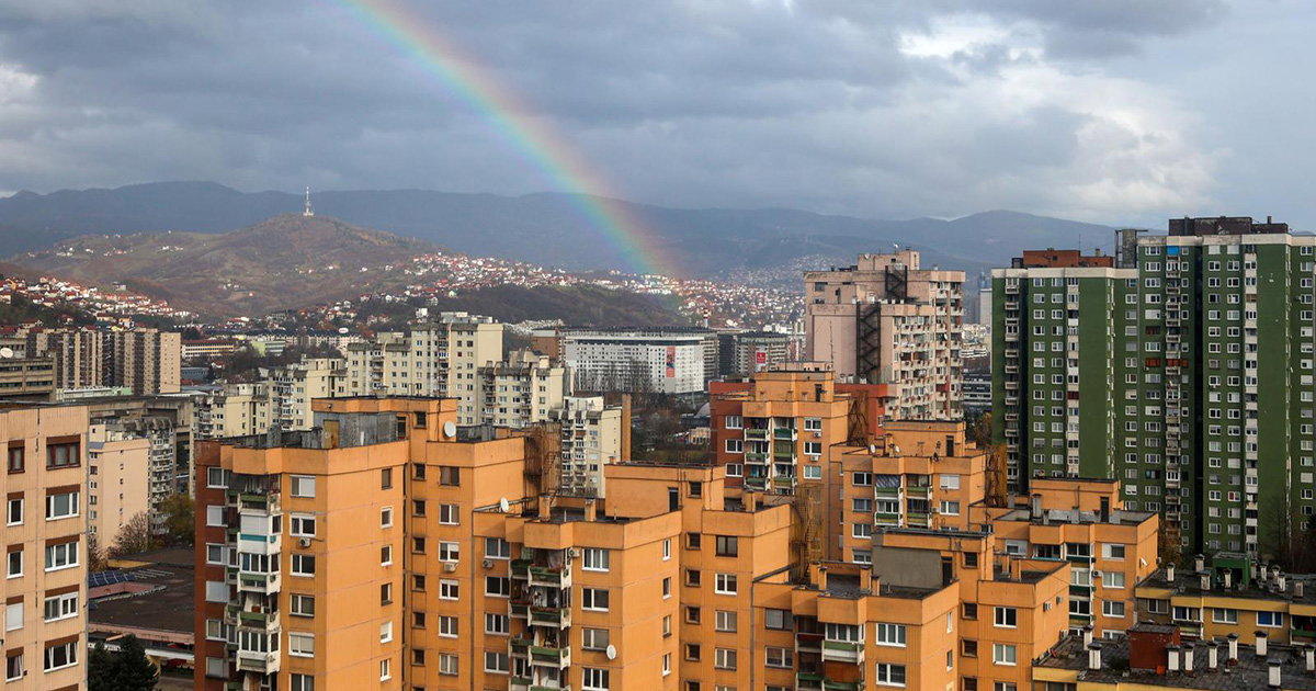 Duga iznad Sarajeva