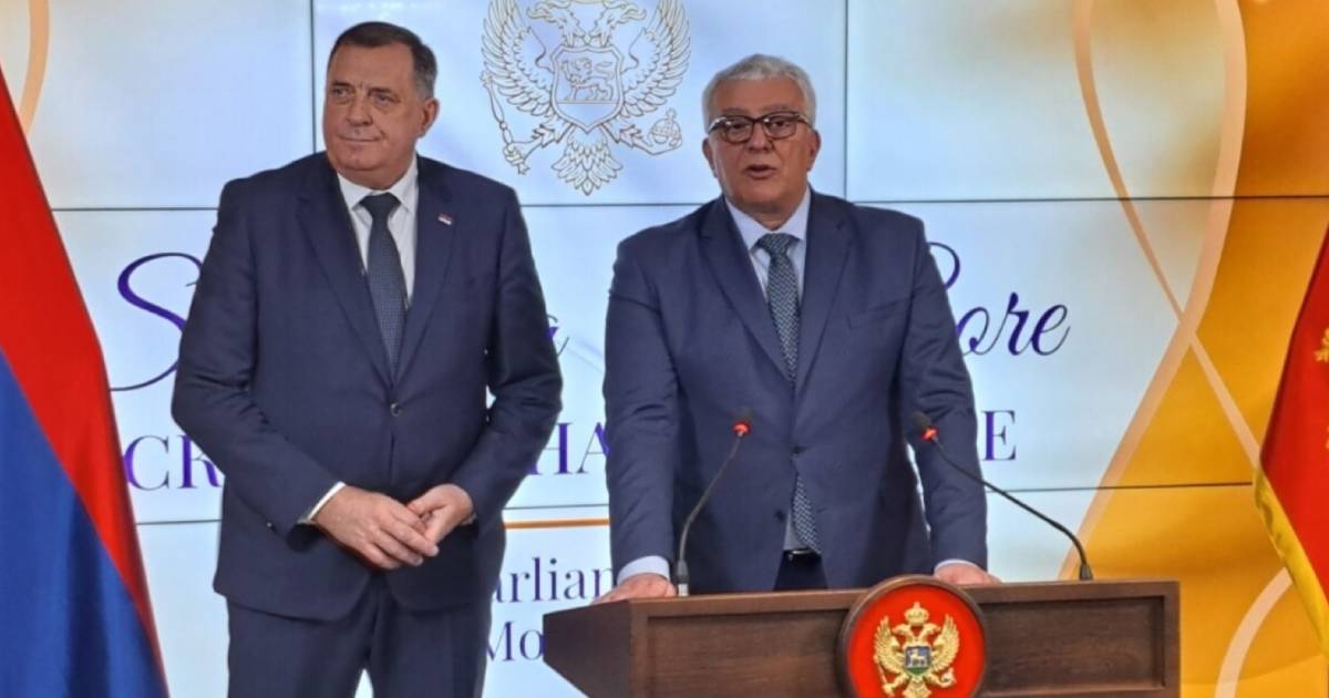 mandic dodik crna gora