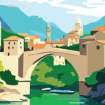 plakat mostar dzamije
