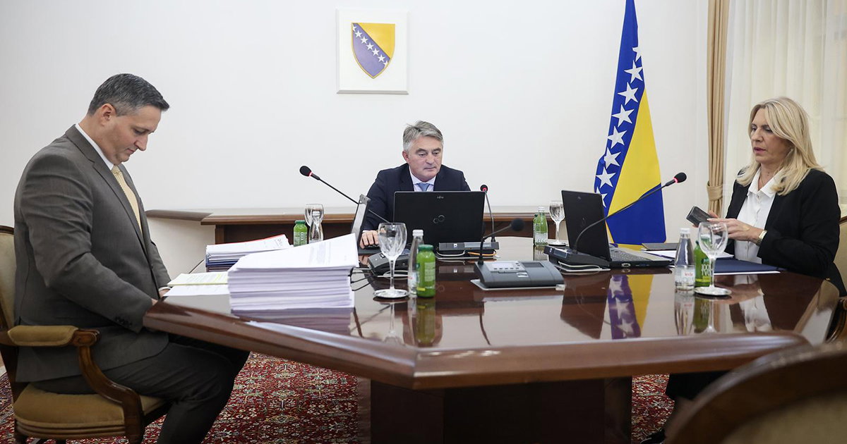 Sarajevo: Održana 9. redovna sjednica Predsjedništva BiH