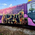 tramvaj grafit gras
