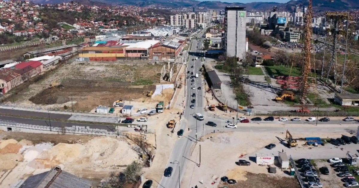 kružni tok u novom gradu