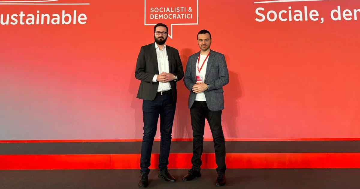 Ivan Boban i predsjedavajući Kluba poslanika SDP u Parlamentu BiH Saša Magazinović