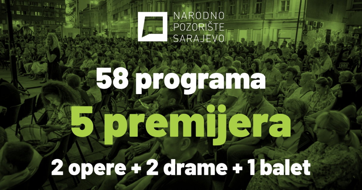 repertoar narodnog pozorišta sarajevo