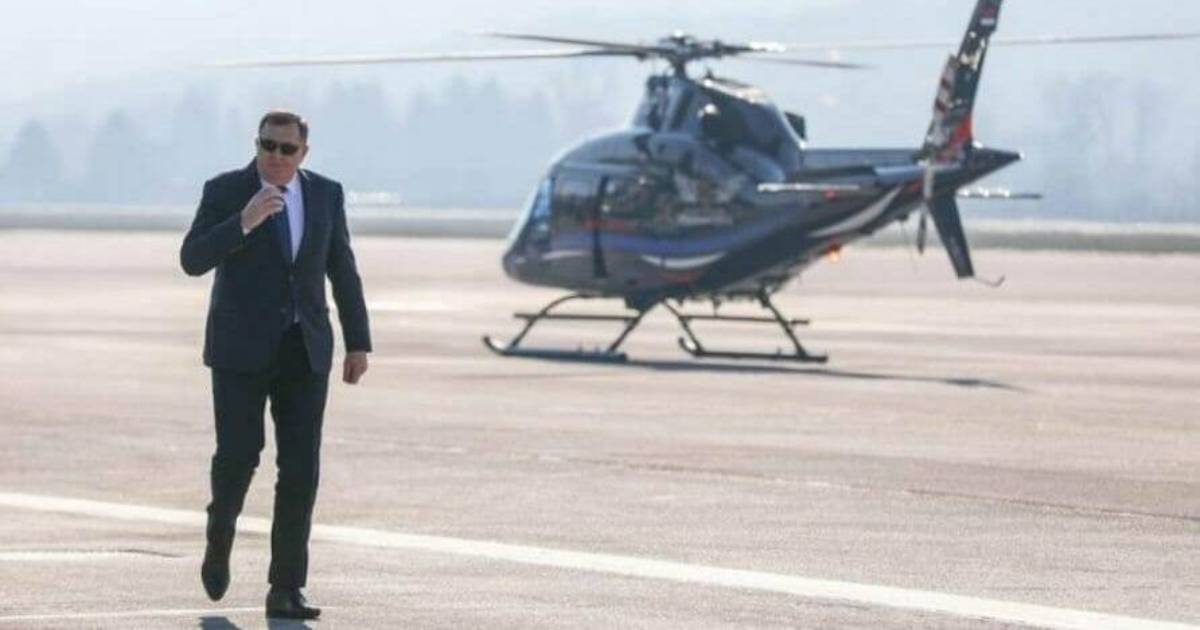 milorad dodik helikopter