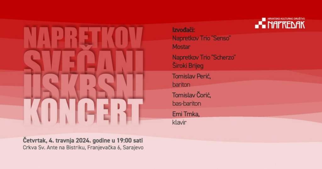 napretkov uskrsnji koncert