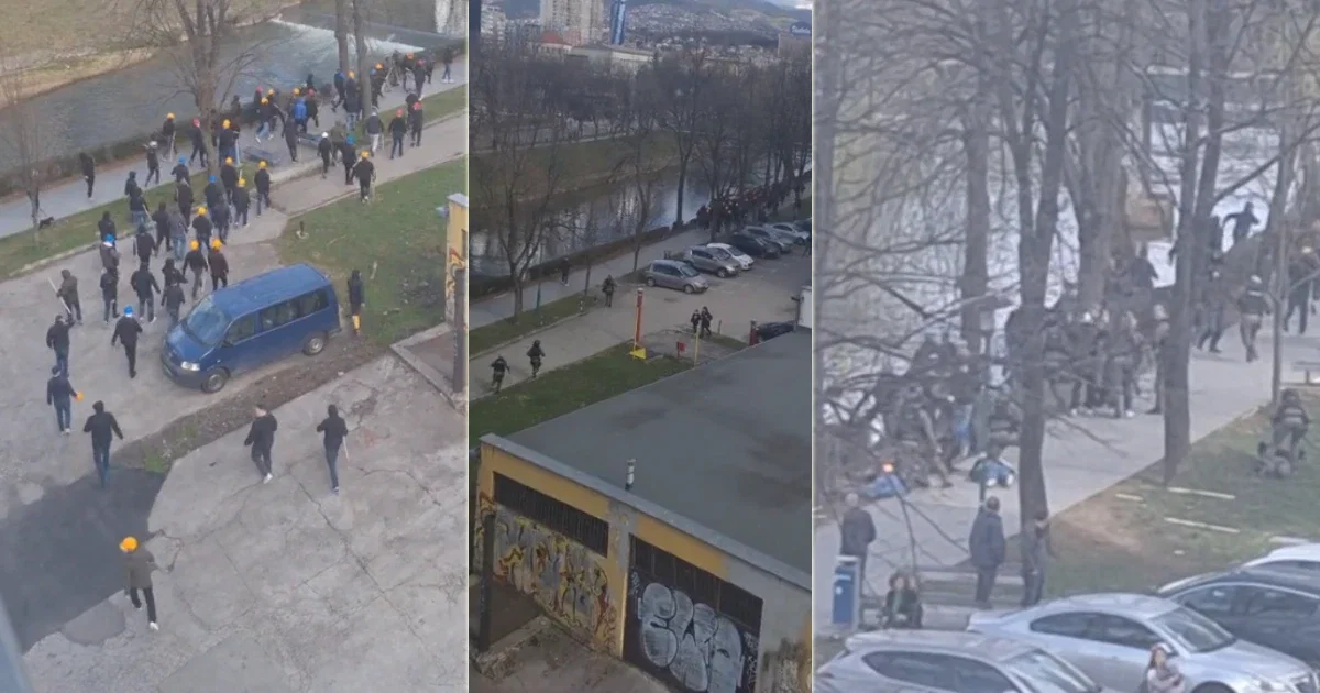 navijaci sarajeva policija