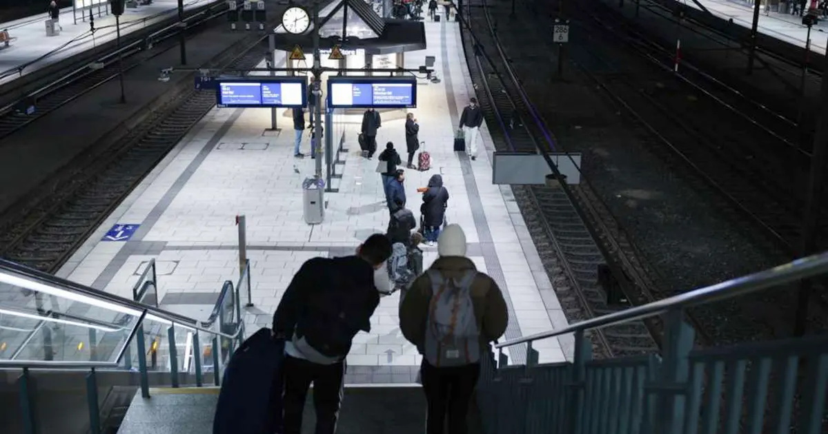 njemacka stanica promet strajk
