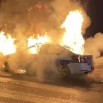 pozar auto