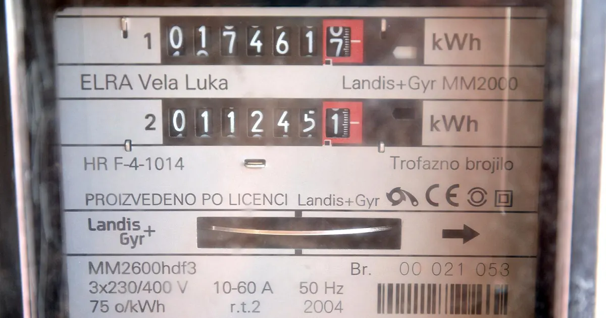 struja elektricno brojilo