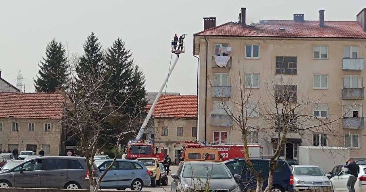 tomislavgrad zgrada pozar