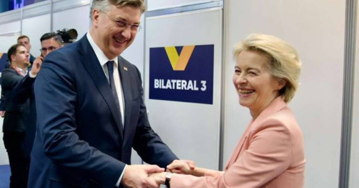 ursula von der leyen andrej plenkovic