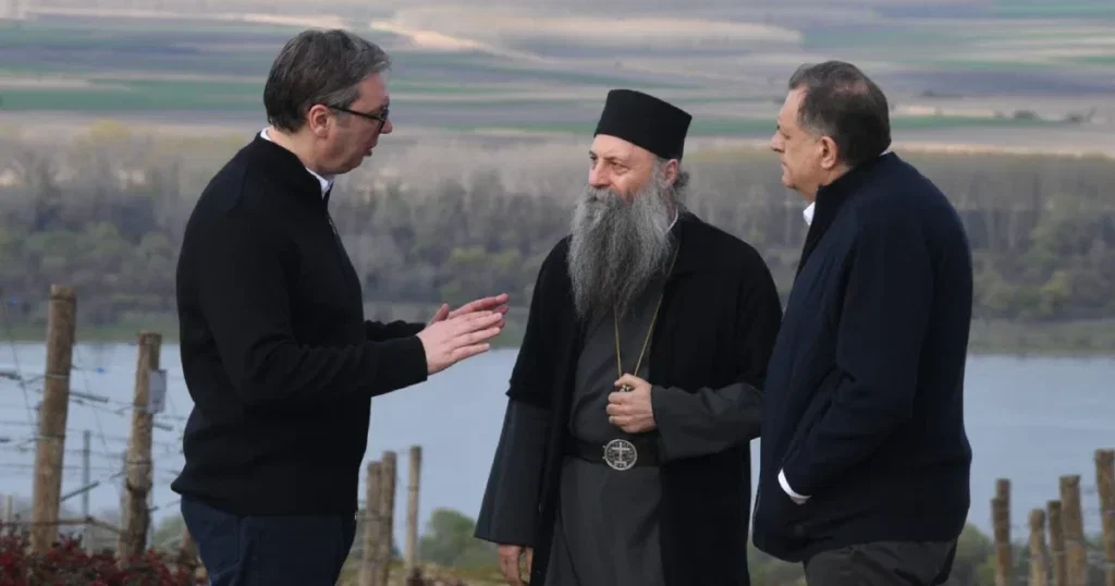 vučić porfirije dodik