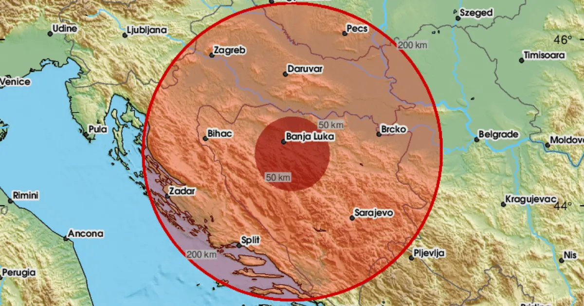 novi zemljotres u bih