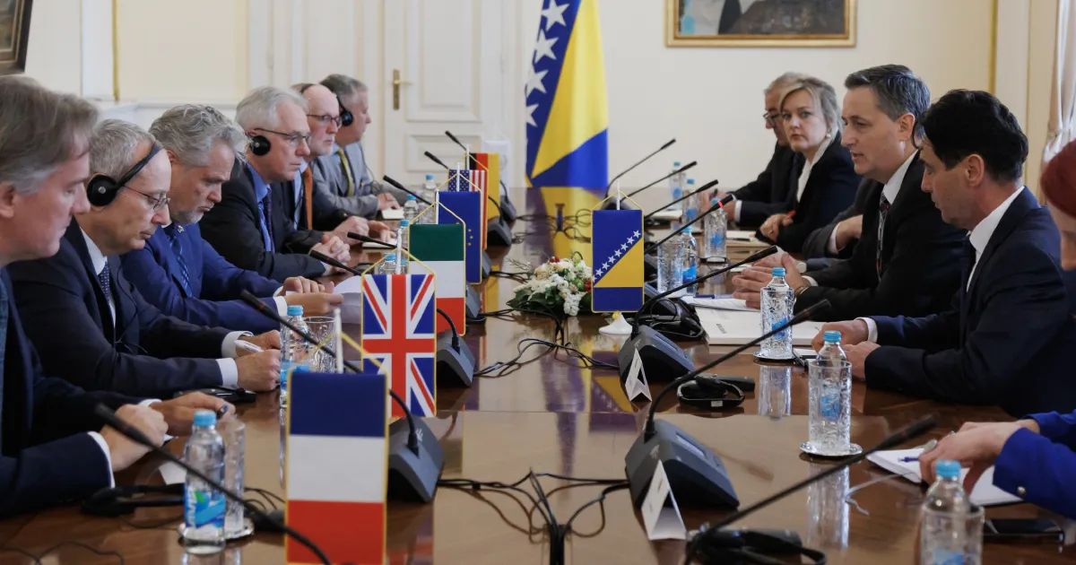 bećirović i ambasadori kvinte