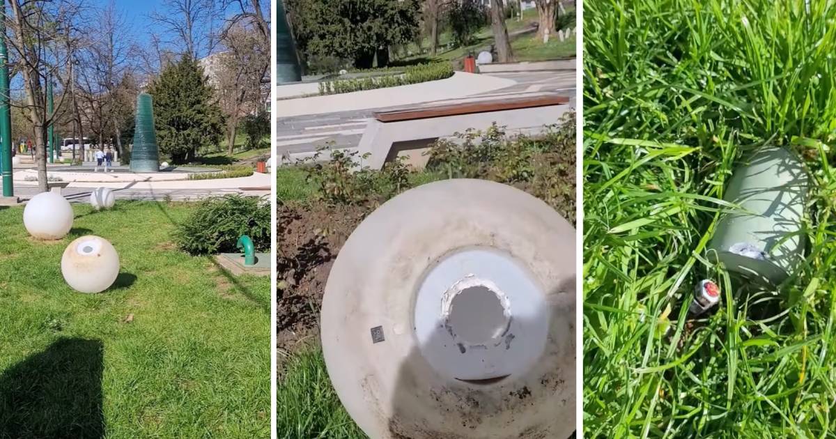 spomenik ubijenoj djeci vandalizam