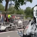banjamina karić farba biciklističke staze