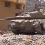 izrael rafah tenk