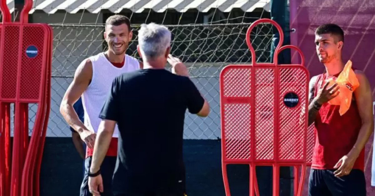 mourinho i dzeko