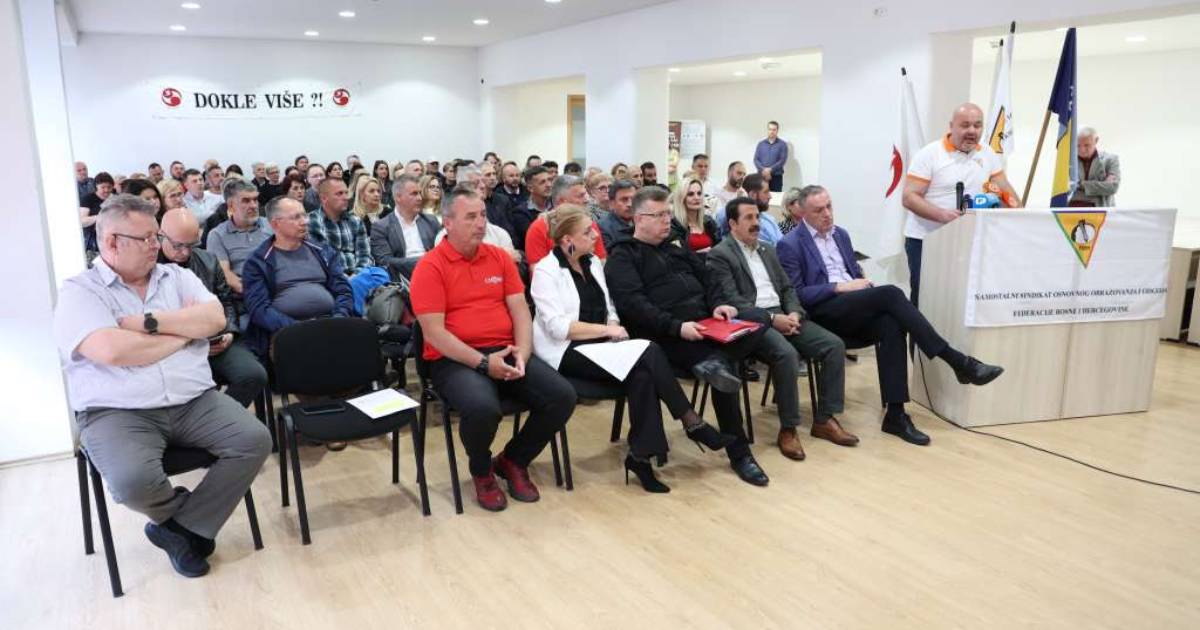 prosvjetni radnici sindikat fbih
