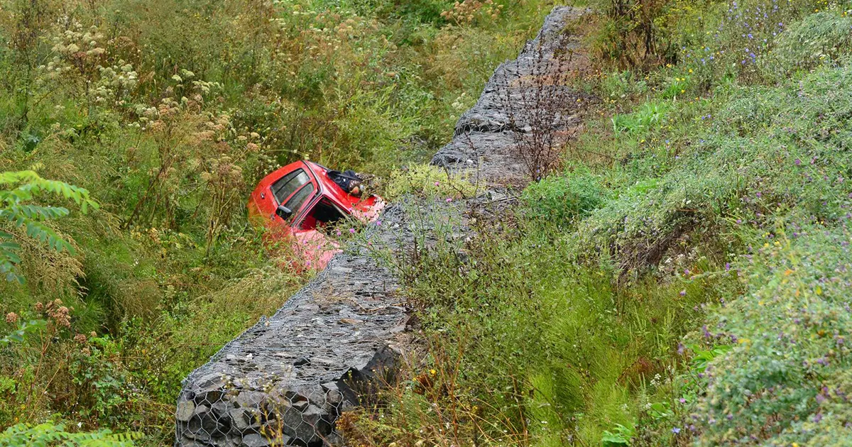 slijetanje automobila