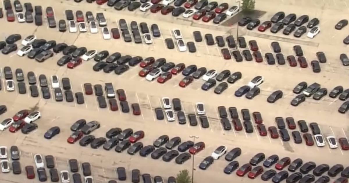 tesla parking